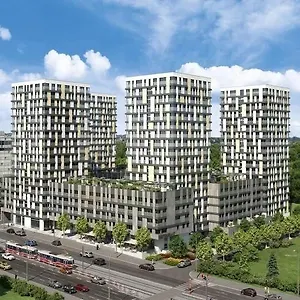  Apartmán Garden Tower - 8 Min Do Centra, Garaz