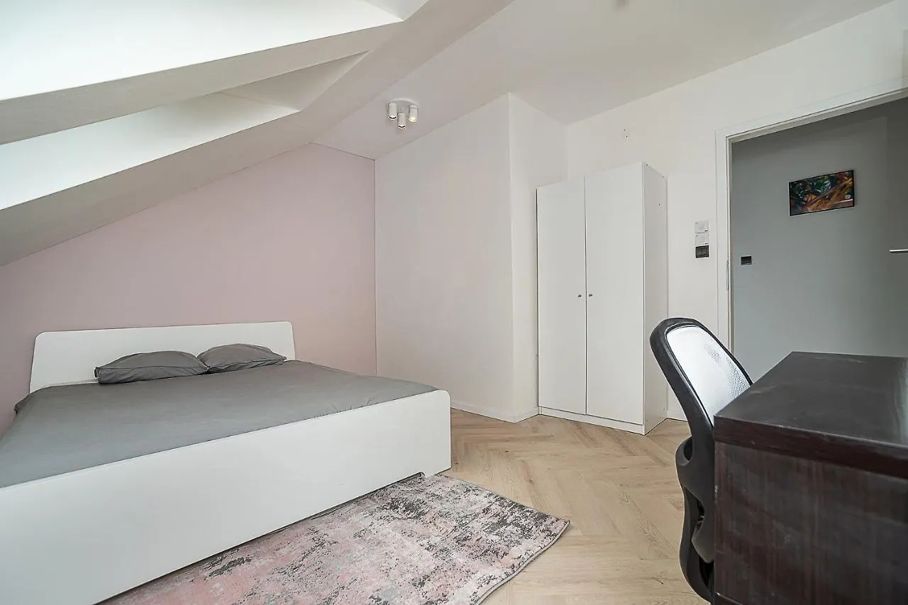 Lägenhet Big 4-Bedroom Flat, Terrace With Great Vitkov View Prag