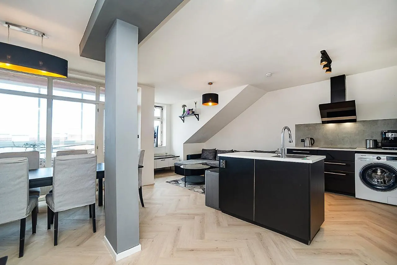 Big 4-Bedroom Flat, Terrace With Great Vitkov View Prague Czech Republic